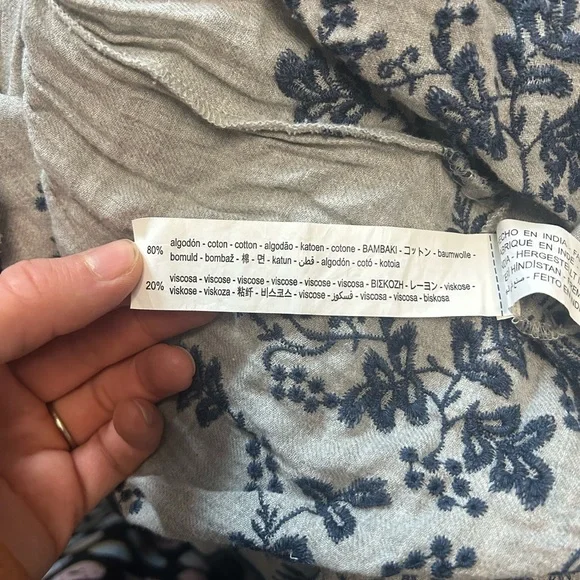 Zara Basic Gray Top - Picture 5 of 5